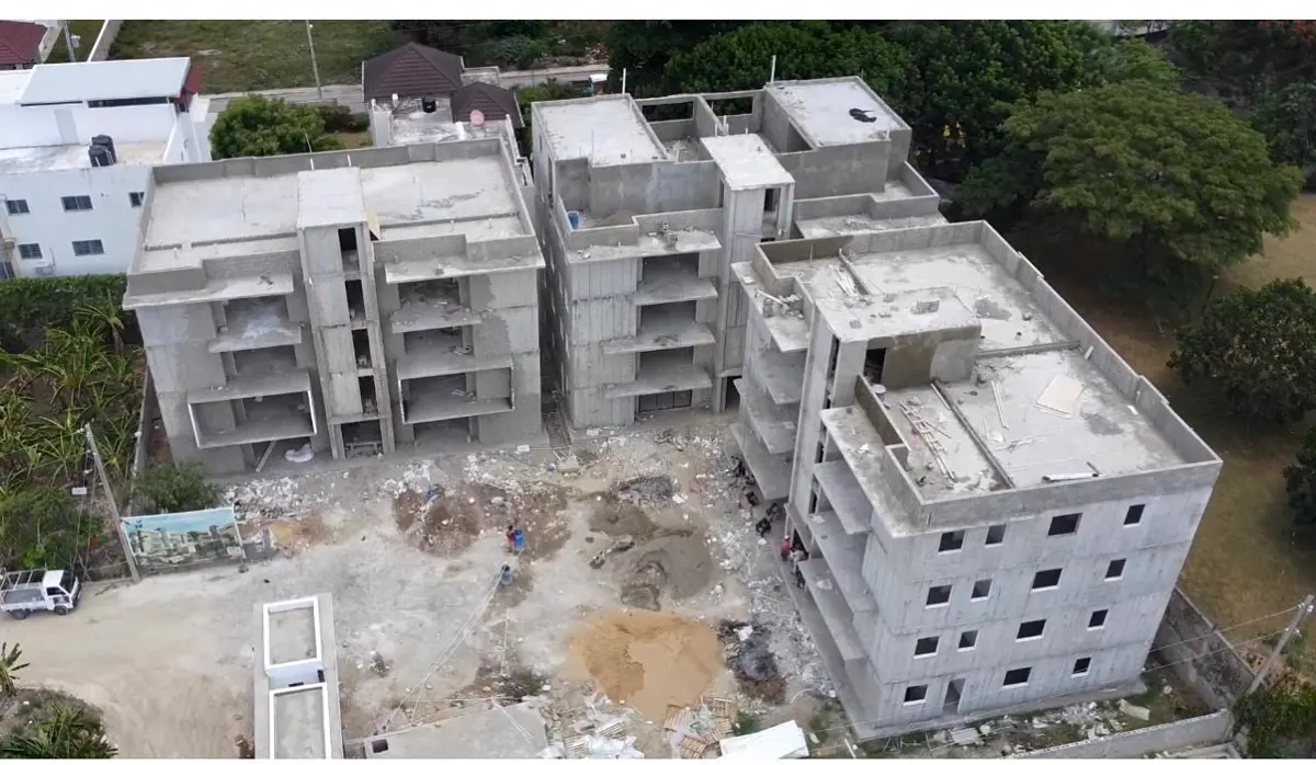 Avance de obra del residencial